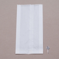 BontaBag 1,5 kg-os fehér hosszú sütőipari papírzacskó - 1000 db