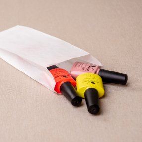 5 dkg-os fehér aprócikkes papírzacskó - 3x100 db