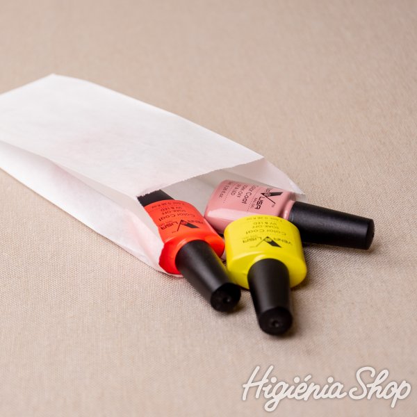 5 dkg-os fehér aprócikkes papírzacskó - 3x100 db