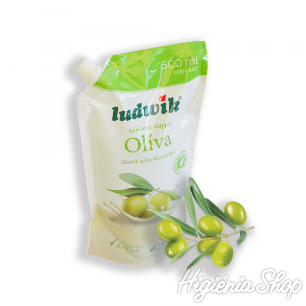 Ludwik folyékony szappan ut. Olíva - 500 ml