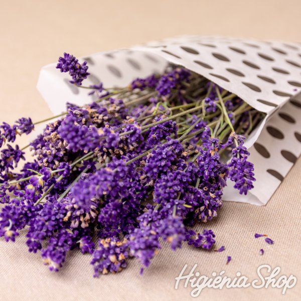 BontaBag 1 kg-os papírtasak fekete pöttyös design mintával - 200 db